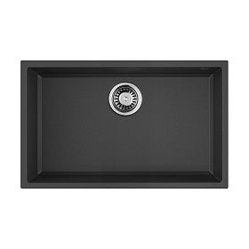 Мойка кухонная Omoikiri Tedori 66-U-BL Tetogranit, черный